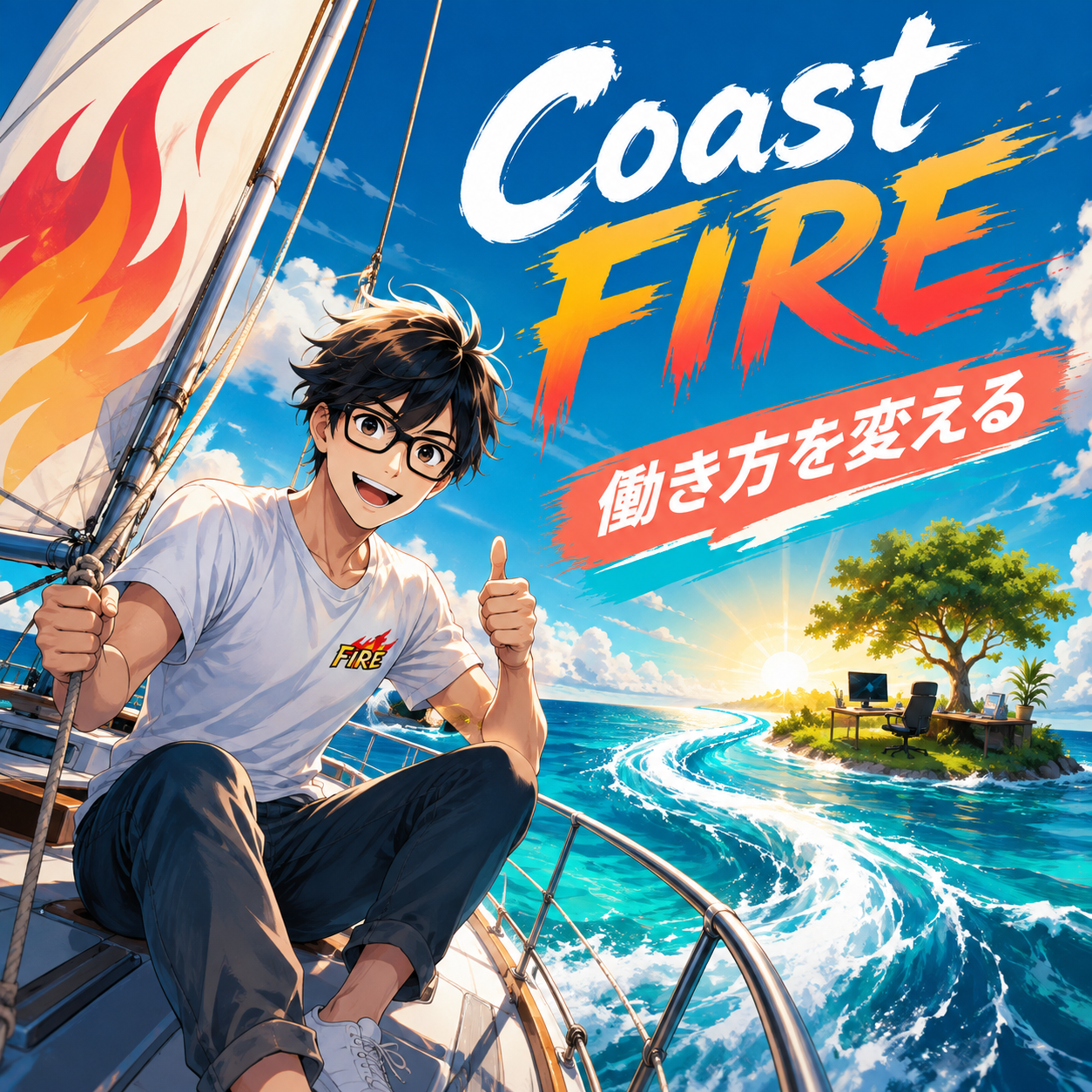 Coast FIREとは？働き続けながら資産形成を止める選択のサムネイル