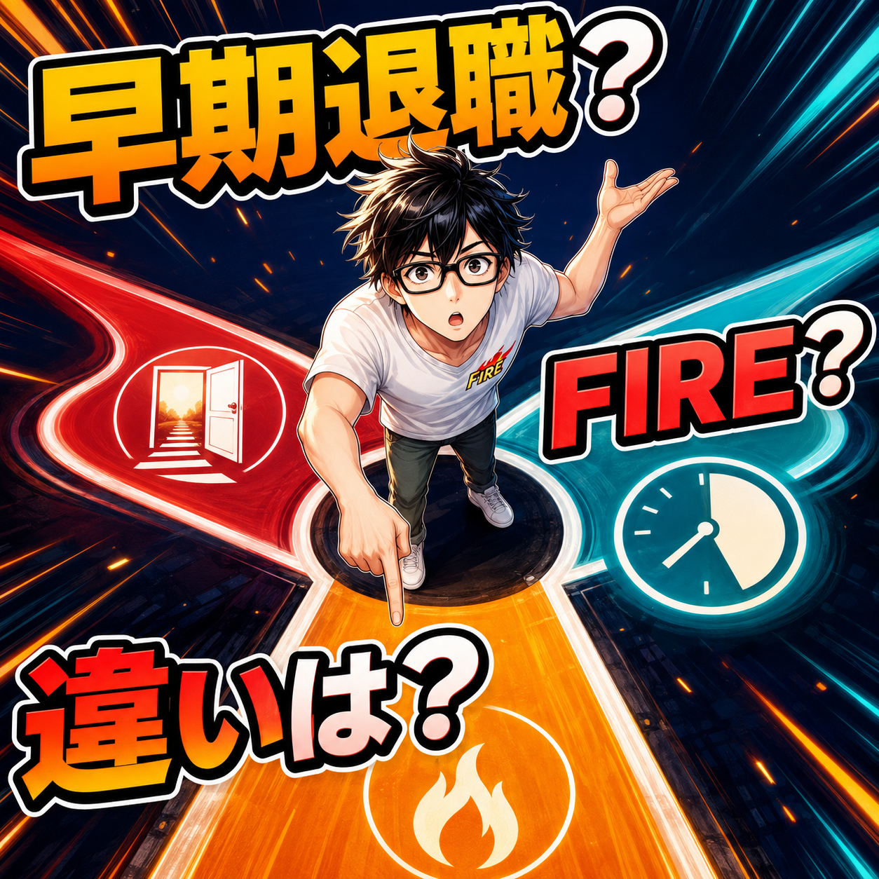 早期退職とは?FIRE・セミリタイアとの違いをわかりやすく解説のサムネイル