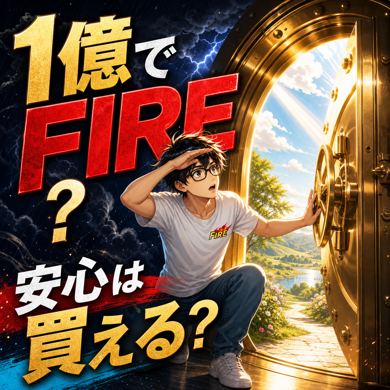 1億円あればFIREできる？安心できる人と不安が残る人の違いのサムネイル