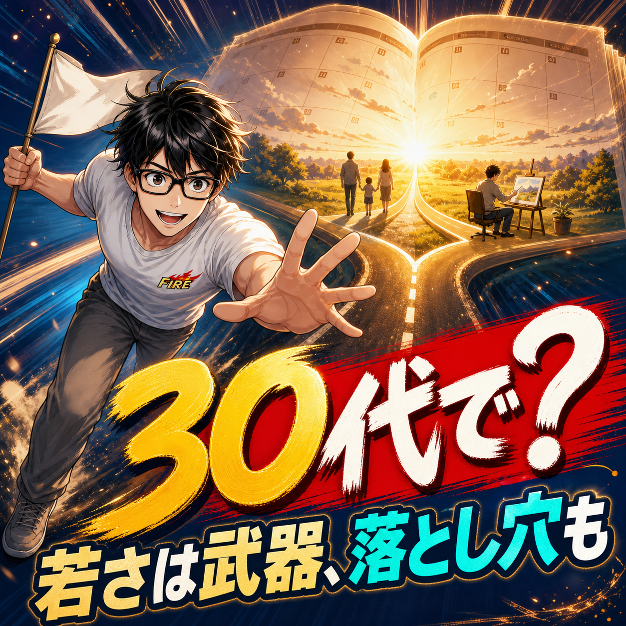 30代でFIREは可能？若いうちに達成するメリットと落とし穴のサムネイル