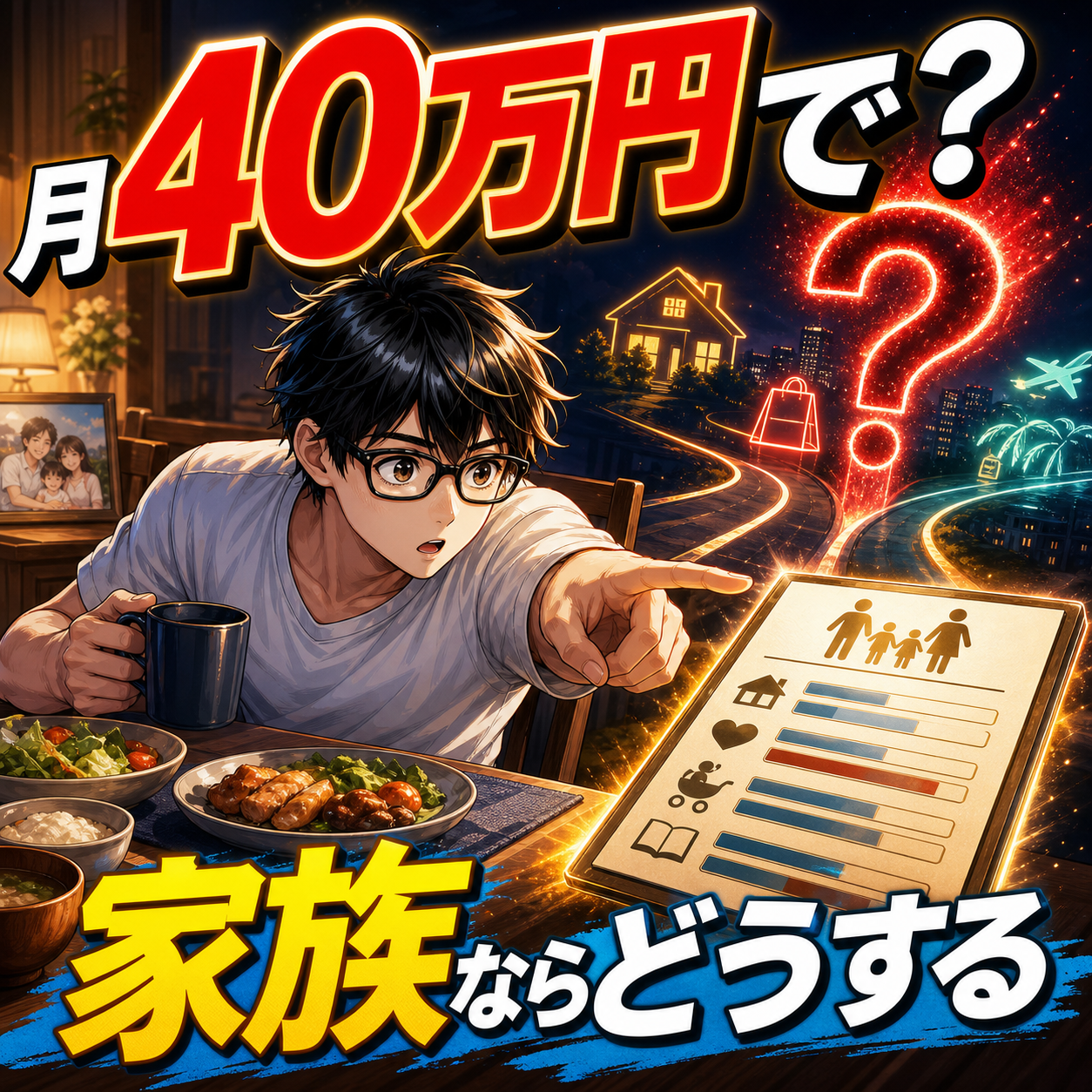 月40万円生活でFIREするにはいくら必要？のサムネイル