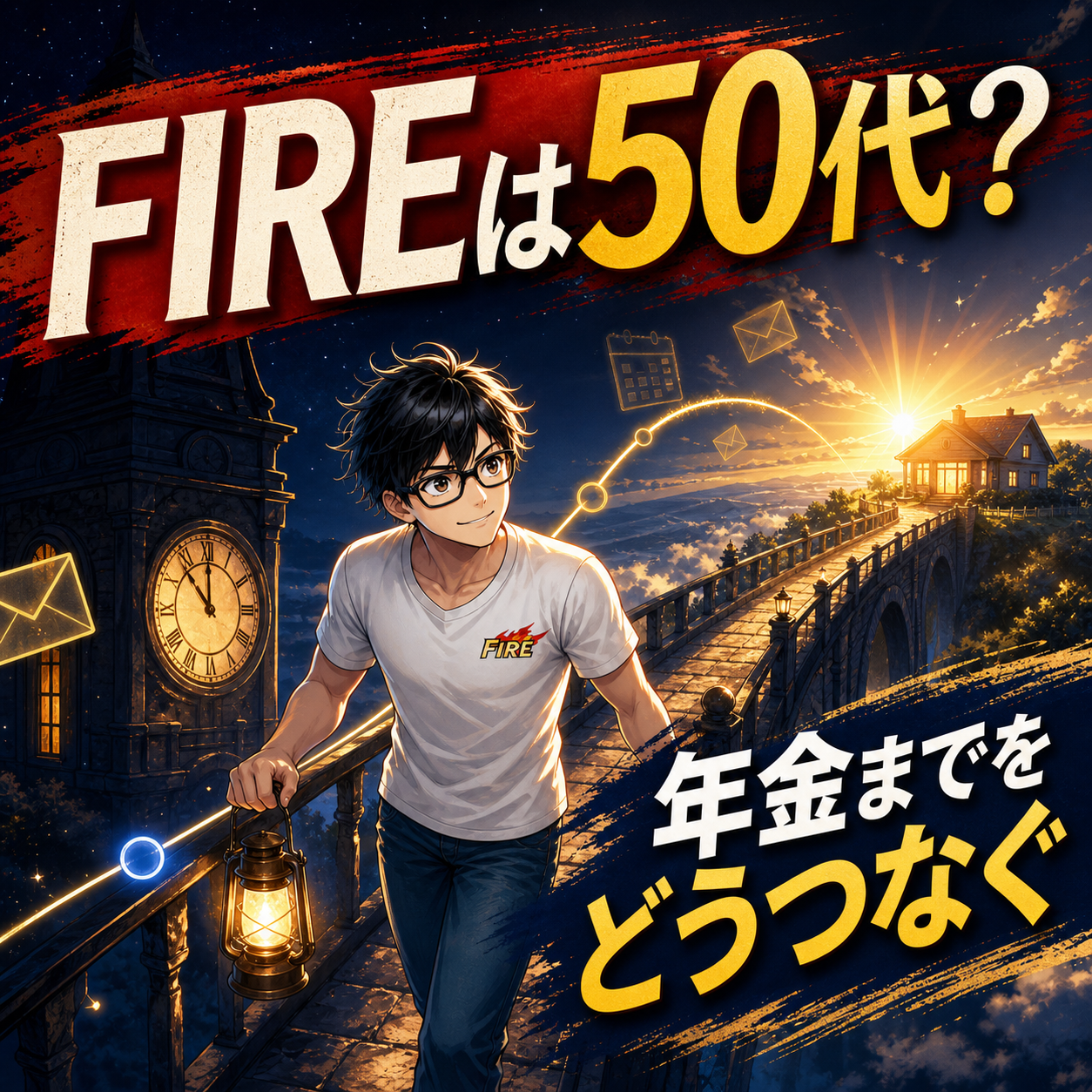 50代のFIREはどう考える？年金前後も含めた現実的な設計のサムネイル