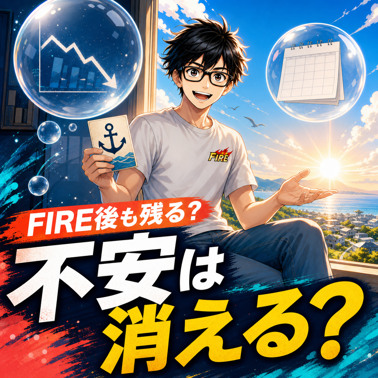 FIRE後の不安はなくなる？達成しても消えない理由のサムネイル