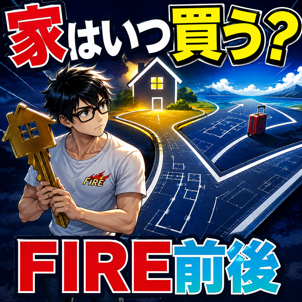 FIRE前に家を買う？FIRE後に買う？住宅購入のタイミングのサムネイル