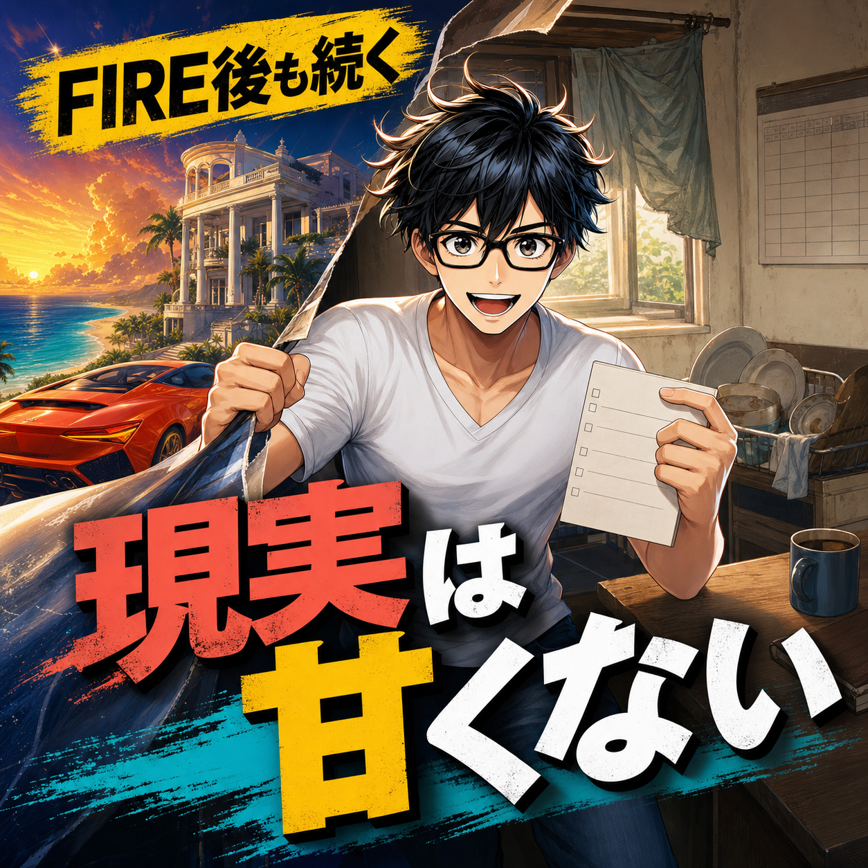 FIREの現実は甘くない？理想だけでは続かない理由のサムネイル