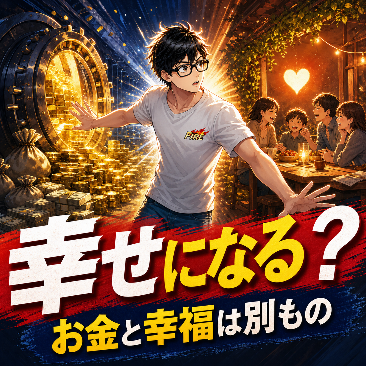 FIREすれば幸せになれる？お金と幸福のズレを経験者が語るのサムネイル