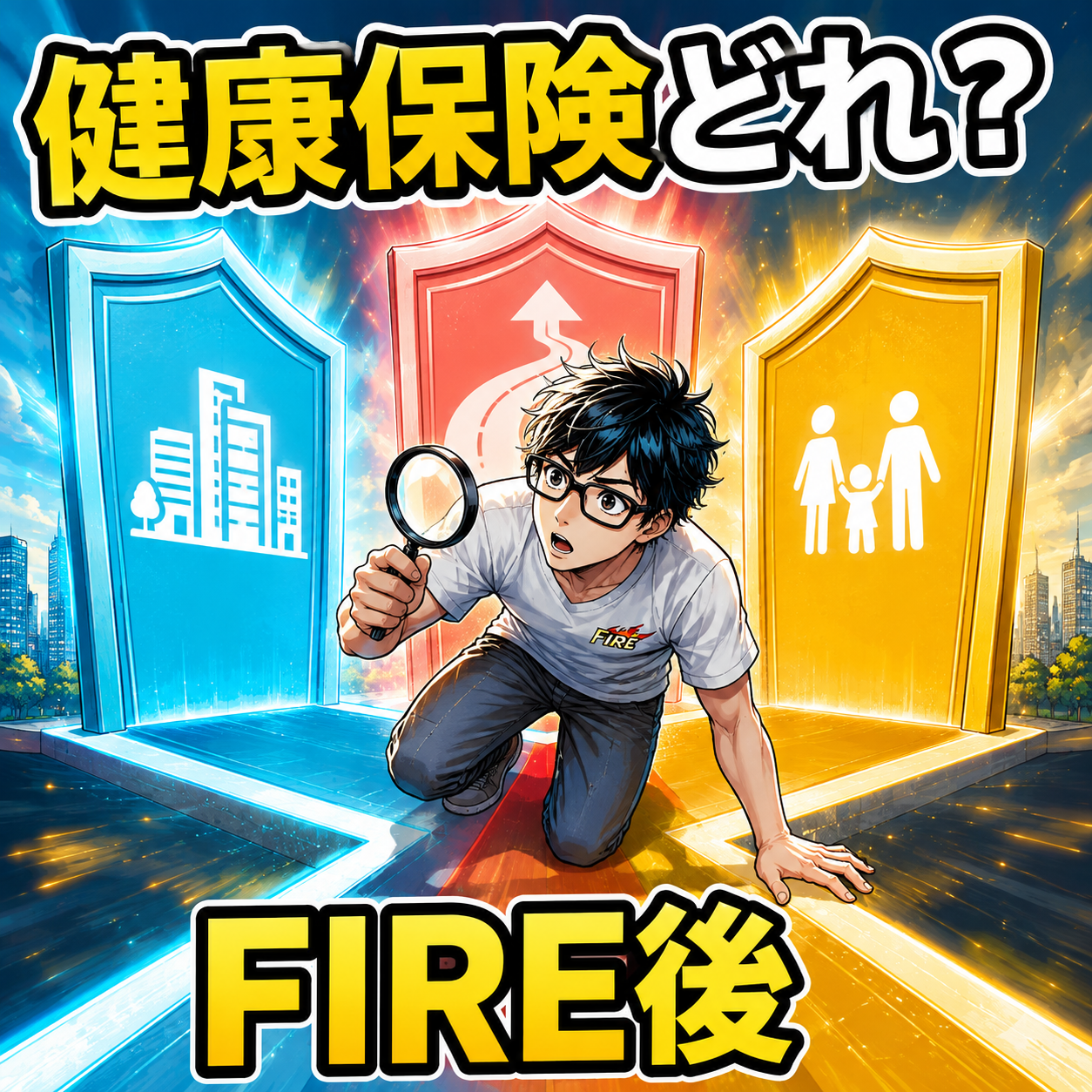 FIRE後の健康保険は国保・任意継続・扶養どれがいい？のサムネイル
