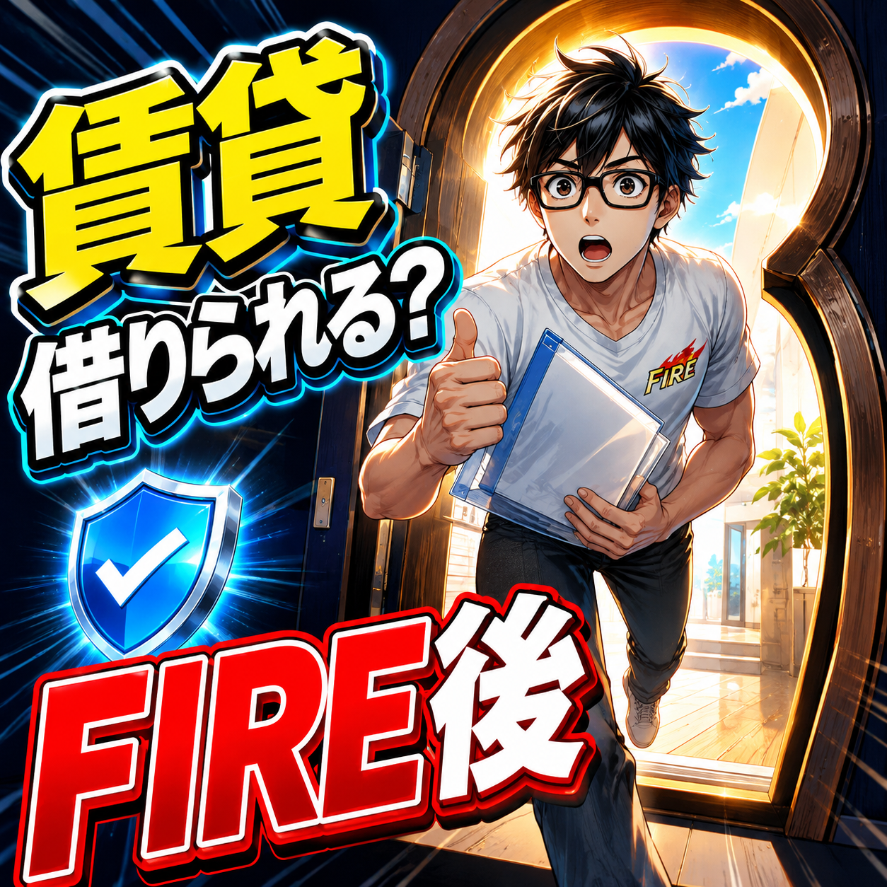 FIRE後に賃貸を借りられる?収入が少ないときの審査と準備のサムネイル