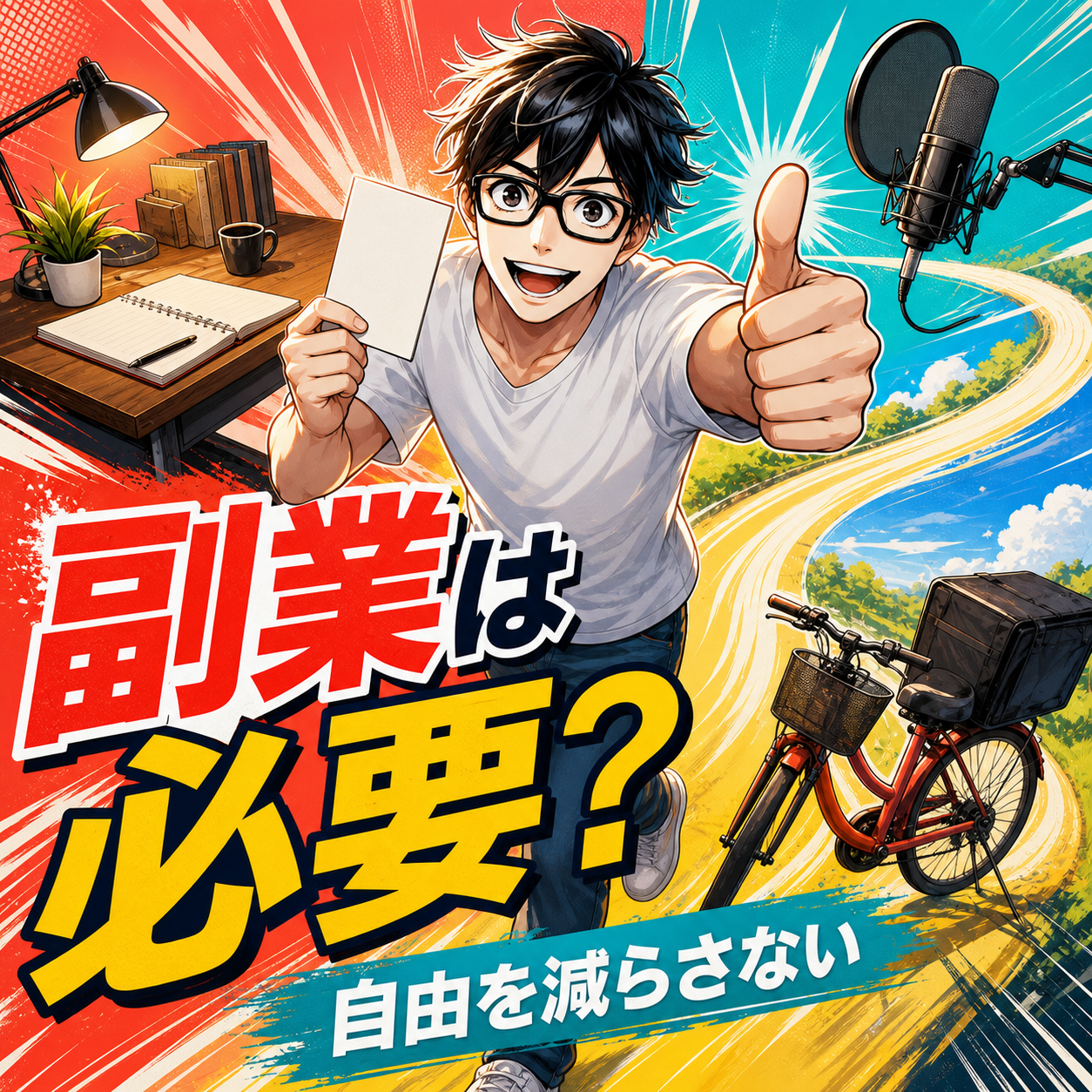 FIREと副業は相性がいい？自由を減らさず収入を作る考え方のサムネイル