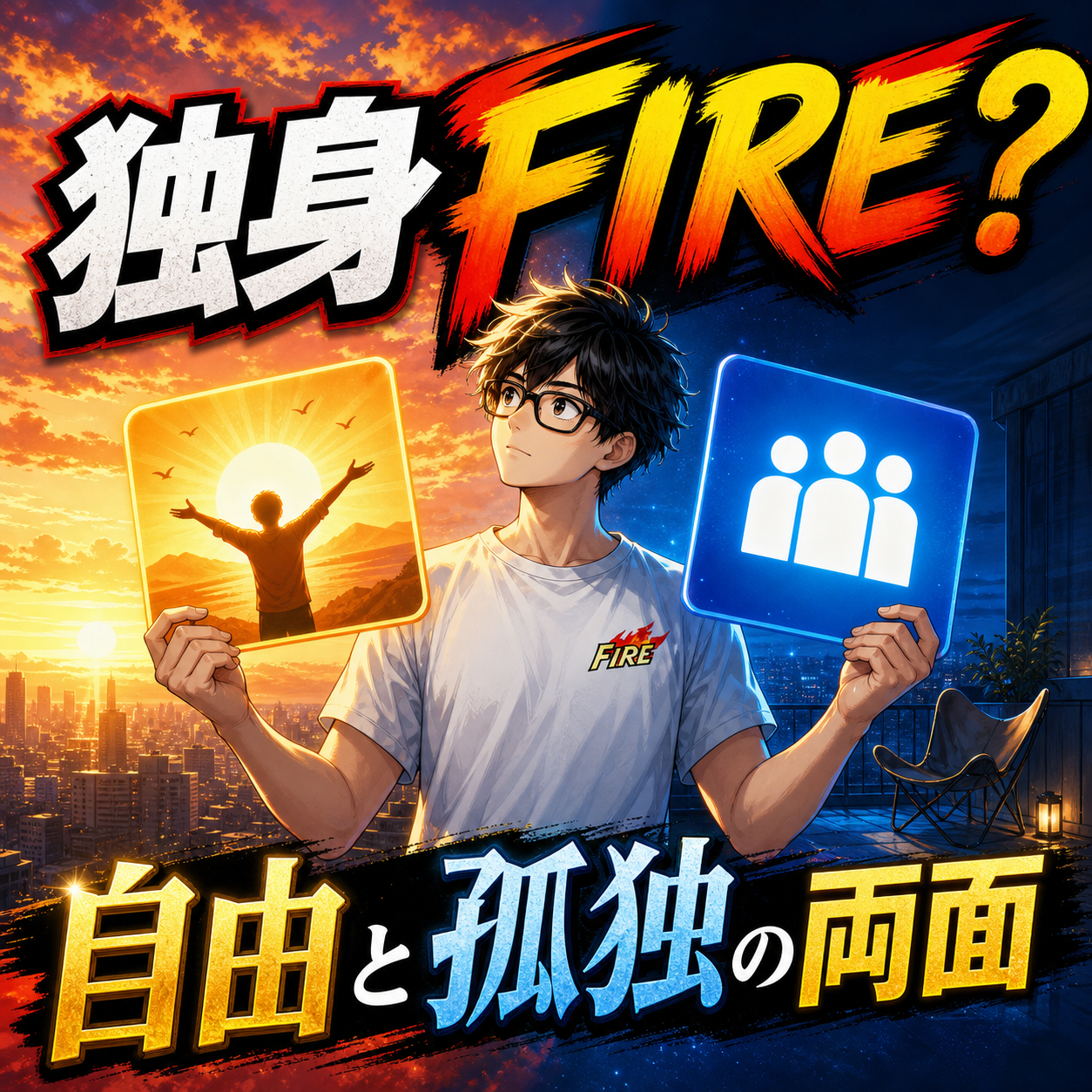 独身のFIREは有利？自由と不安の両面から考えるのサムネイル