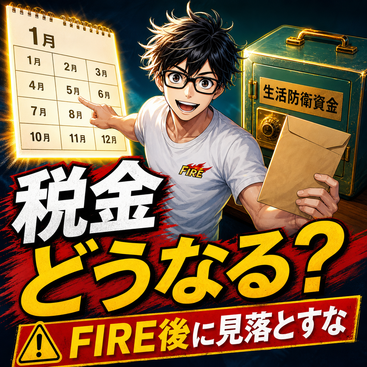 FIRE後の税金はどうなる？見落としがちなポイントを整理のサムネイル