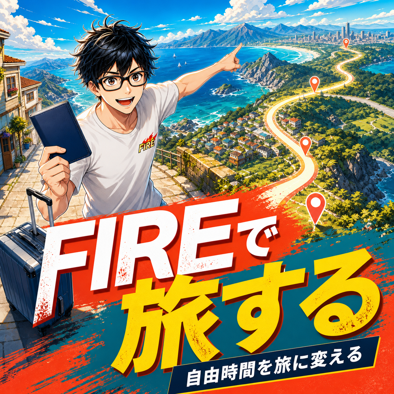 FIREしたら旅行はもっと楽しい？自由時間と旅の相性を考えるのサムネイル