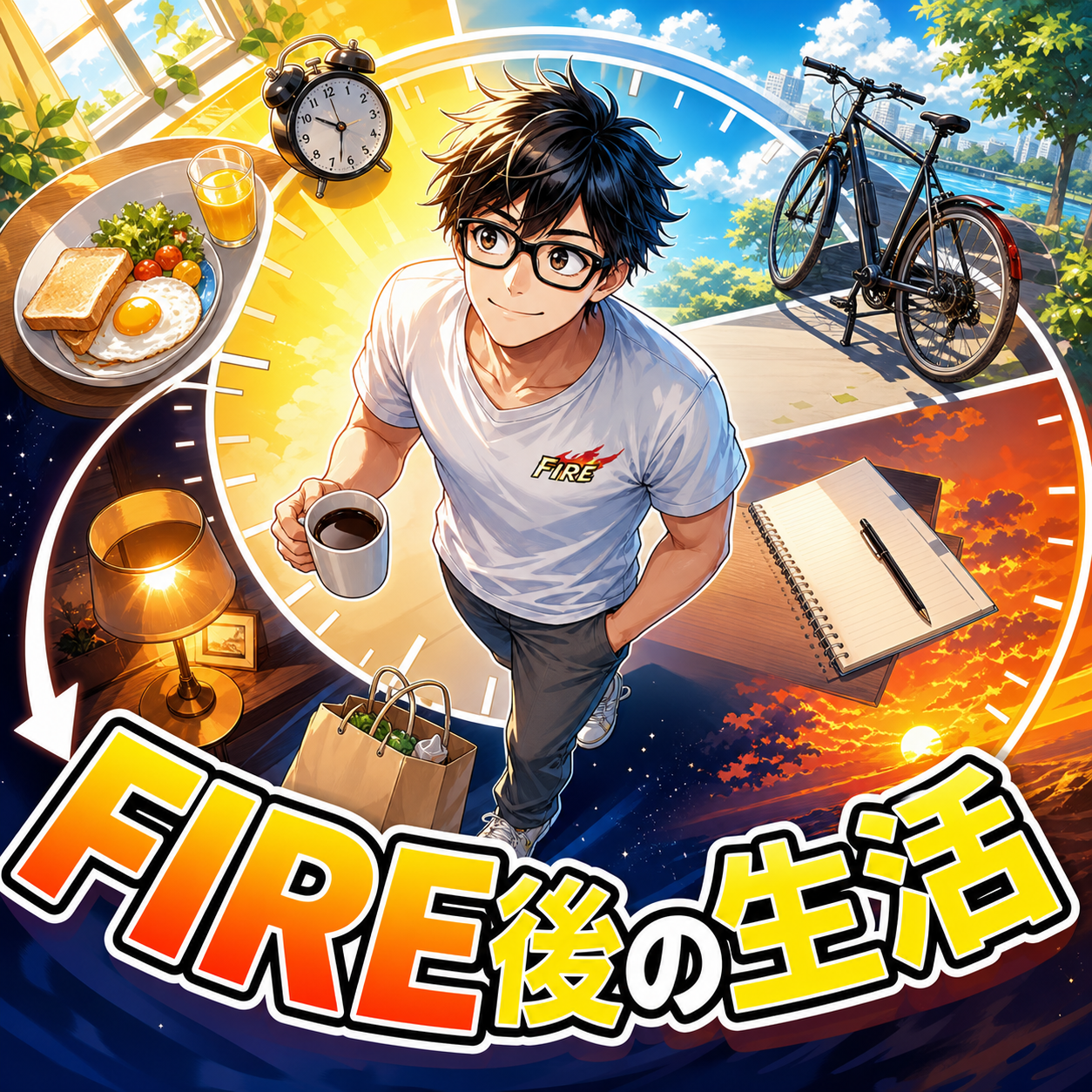 FIRE後の生活はどう変わる？実際の1日と数年後の本音のサムネイル