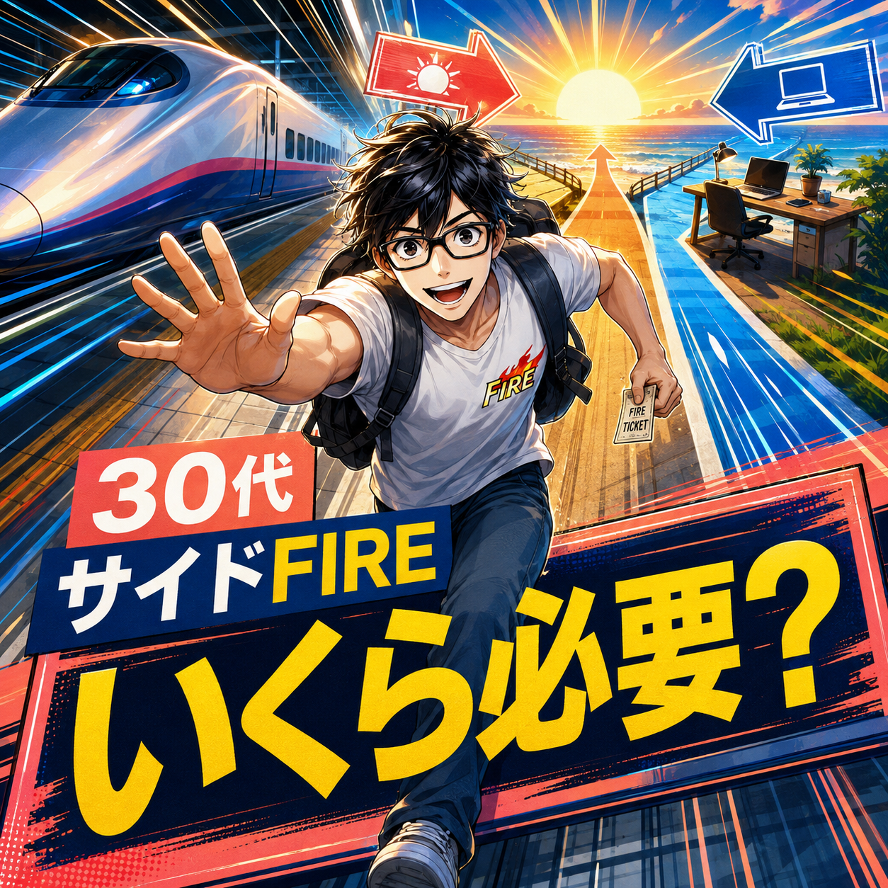 30代でサイドFIREするにはいくら必要?早期退職を現実にする方法のサムネイル