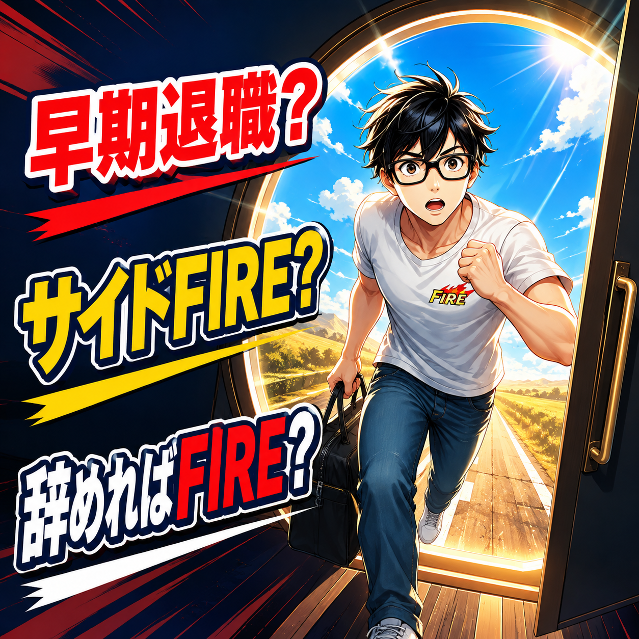 サイドFIREと早期退職の違いとは？会社を辞めればFIREなのか？のサムネイル
